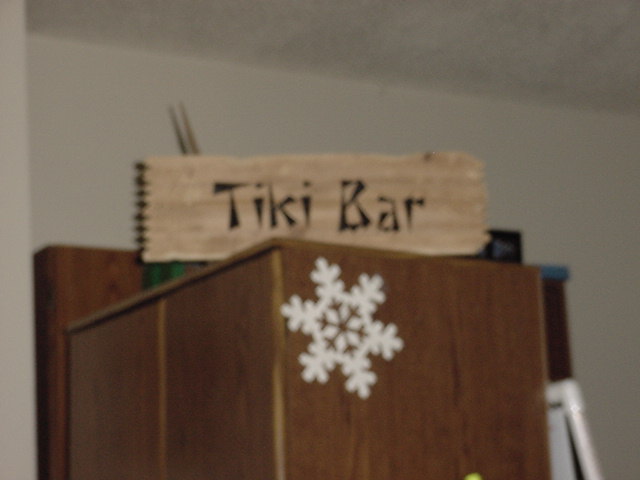 Tiki Bar Sign